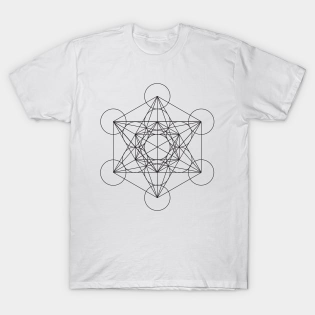 Metatron T-Shirt by Monos Kromaticos Graphic Studio